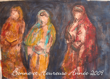 peinture Danseuses Nicole Cessy