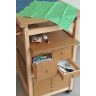 Petit meuble couture rangement tissus patchwork