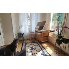 Atelier peinture orchidée Vichy