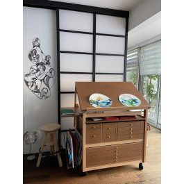 mobili pittura giapponese elisabeth paris