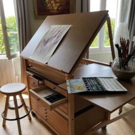 auboi Mobile Atelier d’Arte pittura acrylique