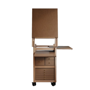 Cavalletto con cassetti