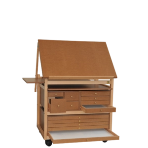 Mobile Atelier d'Arte per pittura ideale per acquerello, inchiostro e acrilico