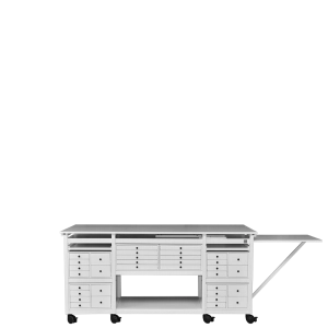 Tavolo atelier XL bianco per patchwork