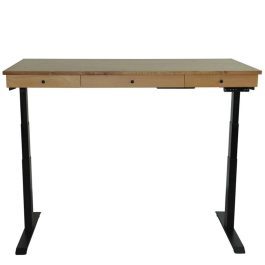 Piano in legno massello per scrivania sit-stand